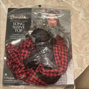 Storybook Red Riding Hood Long Sleeve Top